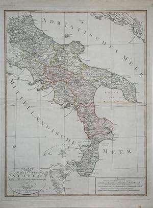 Charte von dem Konigreiche Neapel