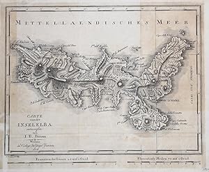 Carte von der INSULELBA entworfen