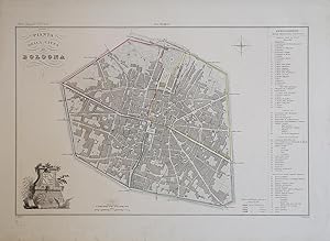 Pianta della città di Bologna