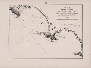 Plan du Port et Village de Las Aguilas