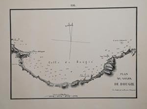 Plan du Golfe de Bougie