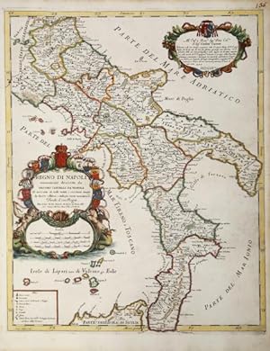 Regno di Napoli nuovamente descritto da Giacomo Cantelli da Vignola Et accresciuto di molte notit...