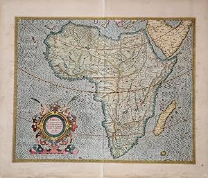 Africa ex magna orbis terrae descriptione Gerardi Mercatoris desumpta. Studio & industria G. M. I...