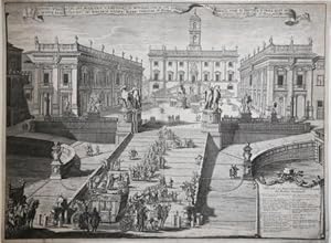 Disegno e prospetto del Romano Campidoglio Moderno con le sue fabriche et ornamenti come al prese...