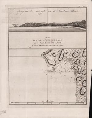 Plan von de Avontuur-Baai aan van Diemens-Land