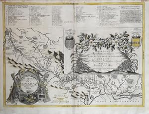 Disegno Idrografico del Canale Reale dell'Unione dei due Mari in lingua docca descritto