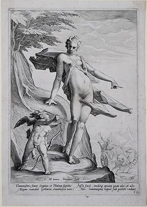 Venere ordina a Eros di saettare Plutone