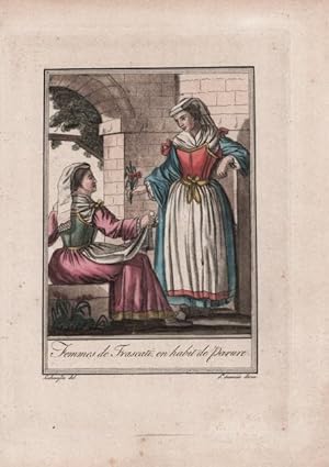 Femmes de Frascati en habit de parure