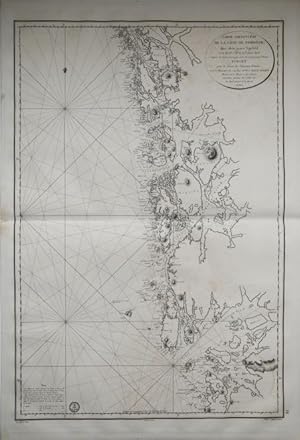 Carte particulière de la còte de Norwège, depuis Alvöe jusqu'à Egefield?