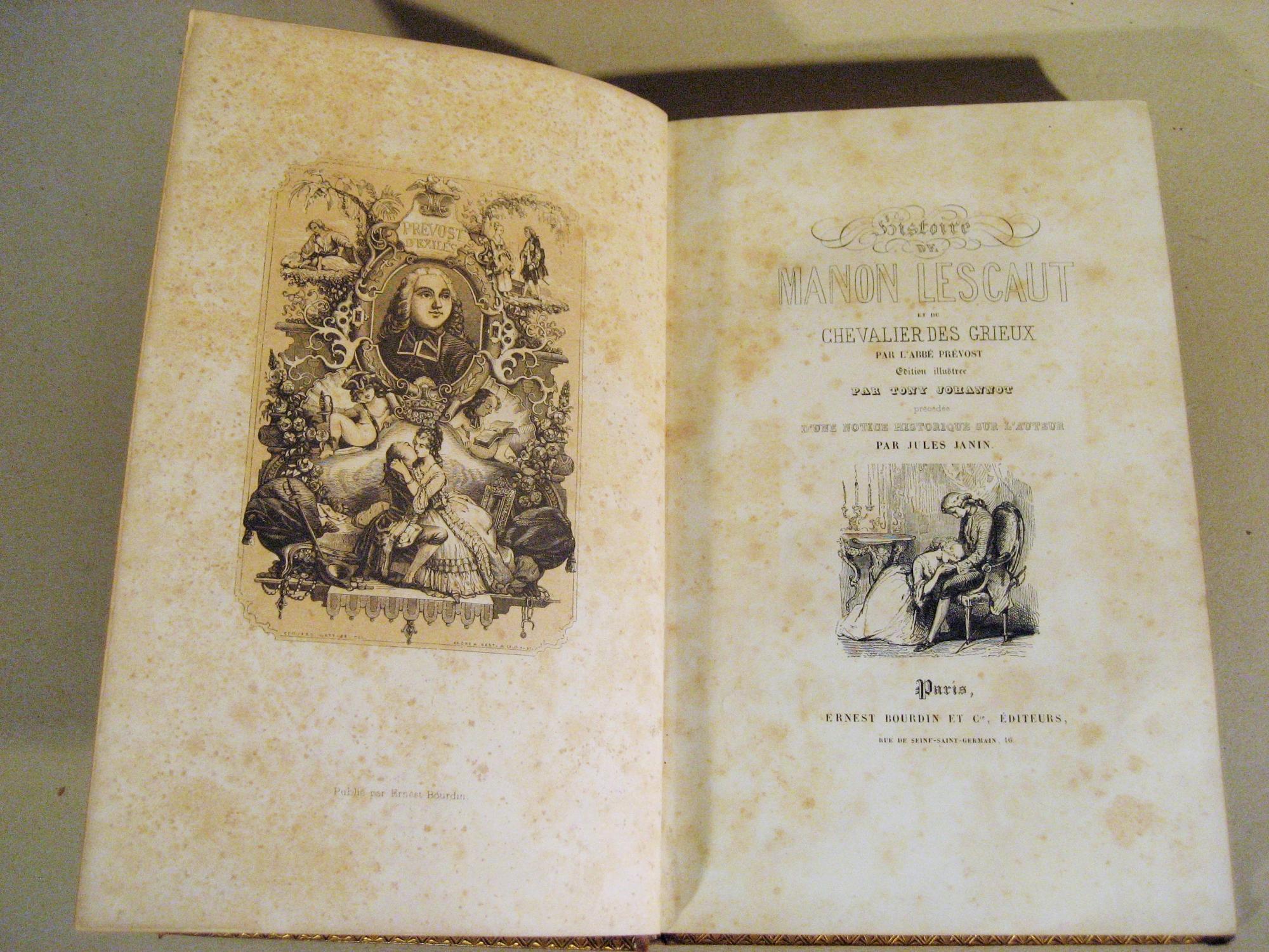 Histoire de Manon Lescaut et du chevalier Des Grieux. Edition illustrée - Histoire Du Chevalier Des Grieux Et De Manon Lescaut