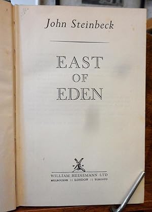 a review of east of eden by john steinbeck This volume includes one dozen new and recent essays on john steinbeck’s east of eden (1952) first commissioned by the late professor michael j meyer, a renowned steinbeck scholar, the volume was originally designed to commemorate the 60th anniversary of the novel’s publication. a review of east of eden by john steinbeck This volume includes one dozen new and recent essays on john steinbeck’s east of eden (1952) first commissioned by the late professor michael j meyer, a renowned steinbeck scholar, the volume was originally designed to commemorate the 60th anniversary of the novel’s publication.