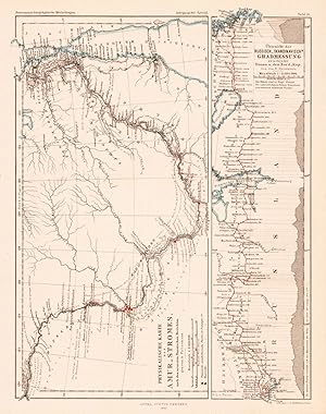 Physikalische Karte des Amur-Stromes, nach den neuesten Russischen Berichten gez. von A. Peterman...