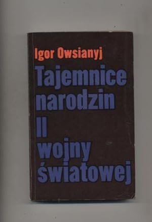 Tajemnice narodzin II wojny swiatowej