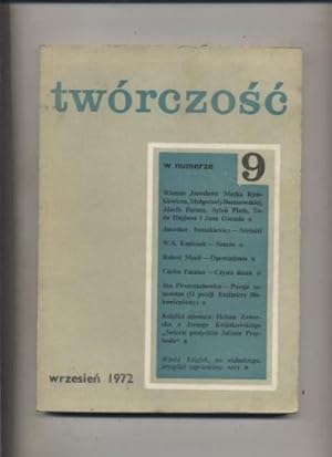 Tworczosc. Nr 9 (1972)