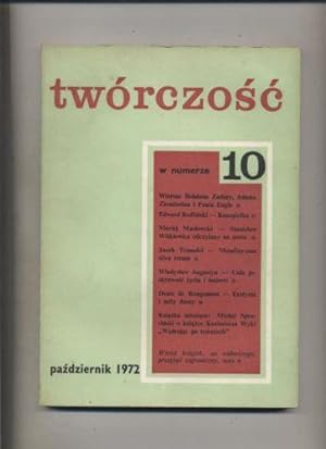 Tworczosc. Nr 10 (1972)
