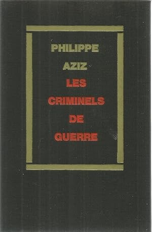 Les criminels de guerre