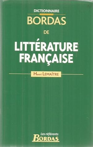 Dictionnaire Bordas de Littérature Française