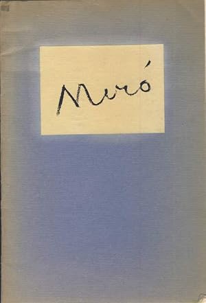 Exposition Joan Miro du mardi 27 mars au samedi 28 avril 1945