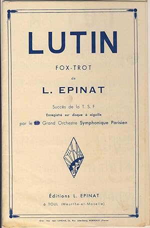 Lutin. fox-trot