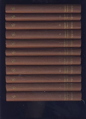 Oeuvres complètes de Molière en 11 volumes
