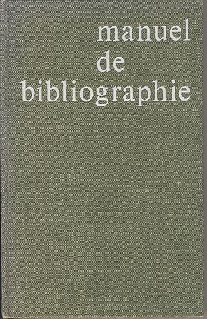 Manuel de bibliographie