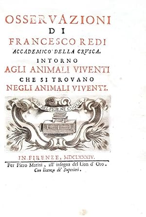 Osservazioni intorno agli animali viventi che si trovano negli animali viventi (Italian Edition)
