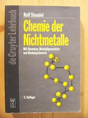 9783110123227 Chemie Der Nichtmetalle Mit Atombau - 