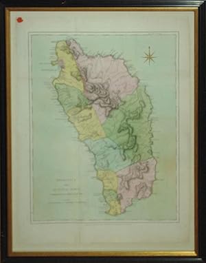 Dominica from an Actual Survey Compleated in the Year 1773. (West Indies)