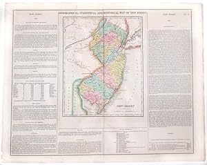 Geographical, Statistical and Historical Map of New Jersey