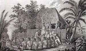 An Offering before Captain Cook, in the Sandwich Islands