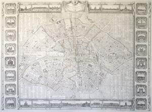 Plan de la Ville et Faubourgs de Paris