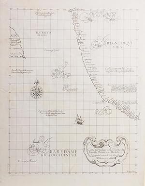Carte Particolare Della Stretto Di Iezo Fra I America e Isola Iezo - Chart of Pacific Northwest