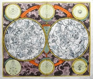 Planisphaerium Coeleste (double hemisphere celestial chart)