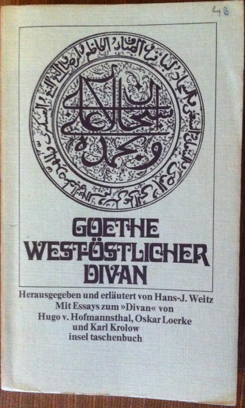 West-ostlicher Divan (Insel-Taschenbuch ; 75) (German Edition)