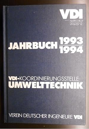 Jahrbuch 1993 / 1994 VDI Koordinierungsstelle Umwelttechnik (KUT)