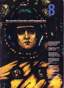 The Journal Of Decorative And Propaganda Arts 8 Spring 1988 By