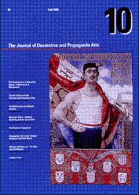 The Journal Of Decorative And Propaganda Arts 10 Fall 1988 By