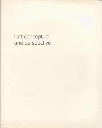 L'art conceptuel, une perspective