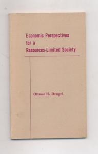 Economic Perspectives for a Resources-Limited Society.