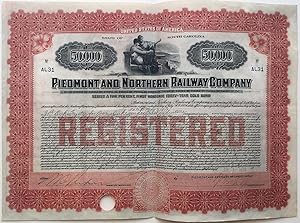 Partly-printed Signed Railroad Bond