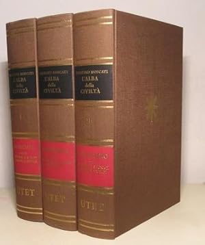 L'ALBA DELLA CIVILTA' - LA SOCIETA' L'ECONOMIA IL PENSIERO 3 VOLUMI