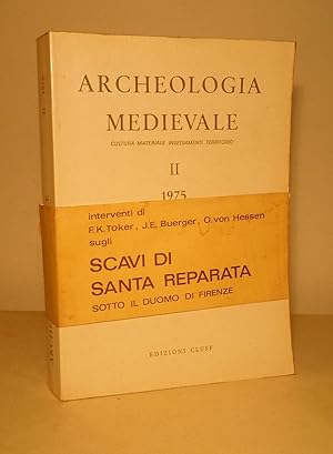 ARCHEOLOGIA MEDIEVALE - CULTURA MATERIALE INSEDIAMENTI TERRITORIO - II 1975