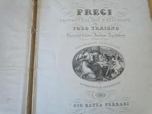 FREGI TROVATI NEL 1812 NEGLI SCAVI DEL FORO TRAJANO - OPERA DEL CELEBRE ATENIESE APOLLODORO DISEG...