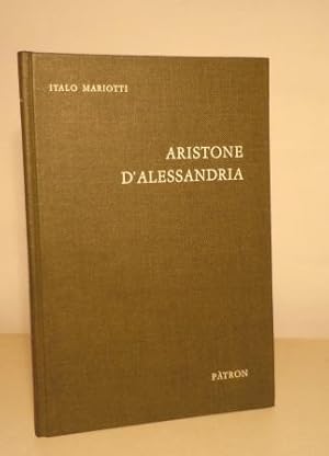 ARISTONE D'ALESSANDRIA - EDIZIONE E INTERPRETAZIONE