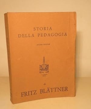 STORIA DELLA PEDAGOGIA