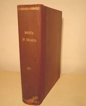 RIVISTA DI BIOLOGIA - PUBBLICAZIONE BIMESTRALE VOLUME X