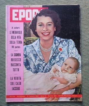 EPOCA - SETTIMANALE - N. 487 DEL 31 GENNAIO 1960