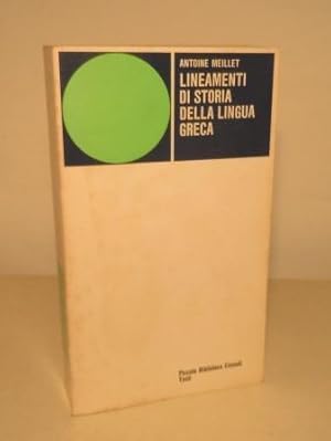 LINEAMENTI DI STORIA DELLA LINGUA GRECA