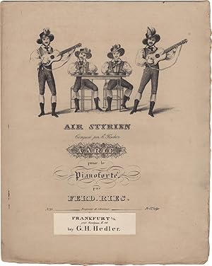 Air Styrien composé par C. Fischer varié pour le pianoforte