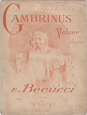 Gambrinus. Valzer per pianoforte, Op. 235